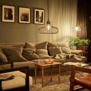 Philips LED-pære E14 P45 3,4 W klar, WarmGlow