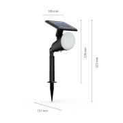 Philips LED-lampe med jordspyd Jivix