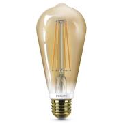 Philips LED-pære E27 ST64 5,5 W gull, dimbar