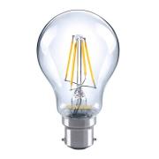 LED-pære B22 A60 filament 4,5W 827, klar