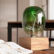 Calex Square Wood bordlampe av tre