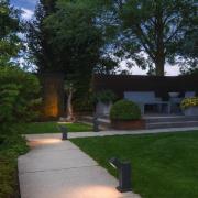 SLV LED-sokkellampe S-Cube 35, antrasitt, aluminium, høyde 35 cm