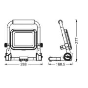 Ledvance LED-Worklight Value R-Stativ spotlight 30W