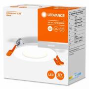 LEDVANCE Recess Slim LED-innfellingslampe Ø8,5 cm 4000K