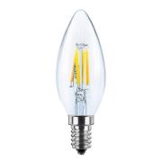Segula LED-filament-mignonpære 24V DC E14 3W 927 Filament dimbar