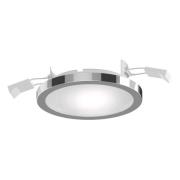 Lightme LED-innfellingsspot Aqua Pur Ø11,2cm krom