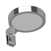 LightMe LED-speillampe Aqua On-Top krom