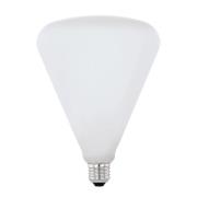 LED-pære E27 Big Size kjegleform 4,5W 2°700°K opal