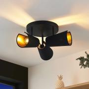 Lindby Zylindro taklampe rund, 3 lyskilder