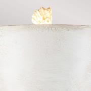 Petra bordlampe i antikkhvit