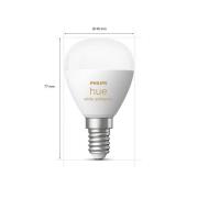 Philips Hue White Ambiance E14 5,1W, 470lm, 2 stk