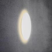 Escale Blade LED-vegglampe, matt hvit, Ø 59 cm