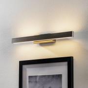 Linn LED-vegglampe, dimbar, matt nikkel