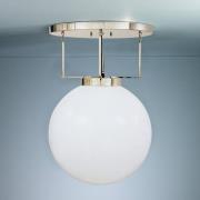 Taklampe i messing i Bauhaus-stil 40 cm