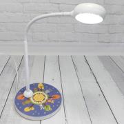 Bordlampe Waldtiere med fleksibel arm