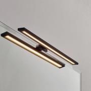 LED-speilbelysning Espelho 40 cm svart 3 000 K