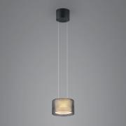 BANKAMP Grand Groove LED-pendel med én lampe, Grand Groove