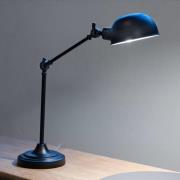 Portland bordlampe, 2-veis justerbar, svart