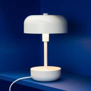 Dyberg Larsen Haipot bordlampe, IP20, hvit