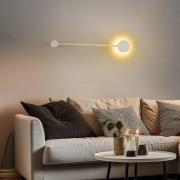 Vegglampe Orbit I 40, hvit, 1 lyskilde