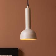 PR Home hengelampe Bainbridge, beige, Ø 15 cm metallplugg