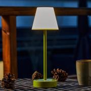 Newgarden Lola Slim LED-bordlampe batteri, lime