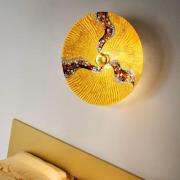 KOLARZ Luna Kiss Gold vegglampe 24 karat, Ø 89 cm