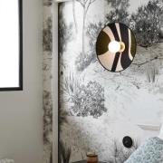 MARKET SET Sonia Laudet vegglampe Ø 40 cm bjørk