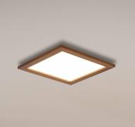 Quitani Aurinor LED-panel, valnøtt, 45 cm