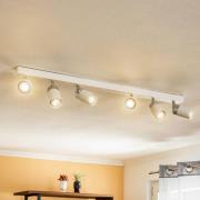 Downlight Joker, hvit/sølv, 6 lyskilder