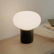 New Works oppladbar lampe Karl-Johan, kald svart, IP65