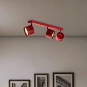 Downlight Chloe justerbar med 3 lyskilder, rød