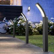 Philips Splay LED-veilampe, 60 cm, 2700 K, antrasitt, IP44