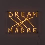 LED-dekovegglampe Dream-Madre, gul