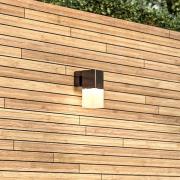 LED utendørs vegglampe OOL-50016, nedadrettet belysning