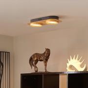 Lindby LED-spot Joren, tre, 38 x 16 cm, 2 lyskilder, 3 000 K