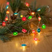 Lindby LED lyskaster Motje, kuler, rød, grønn, 320 cm