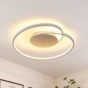 Lucande LED-taklampe Enesa, 63 cm, CCT, fjernkontroll, dimbar