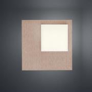 BANKAMP Cube LED-taklampe 8W, rosé-gull