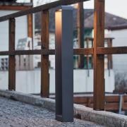 Lindby Emima LED-gatelampe av aluminium 100 cm