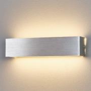 Aluminiumsfarget LED-vegglampe Ranik