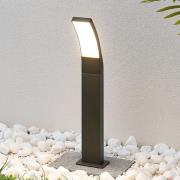 LED-vegglampe Ilvita, antrasitt