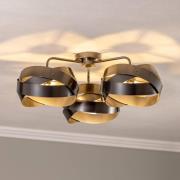 Euluna taklampe Tornado, antrasitt, 3 lyskilder