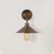 Vegglampe Berceste N-664, gull antikk, jern, Ø 24 cm