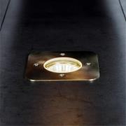 Prios Riya nedfelt lampe, kantet, stål