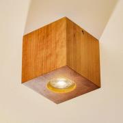 Taklampe Ara som kube i tre
