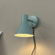 Dyberg Larsen vegglampe Sleep, mintgrønn, Ø 15 cm, stål