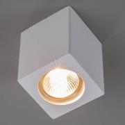 Gips-Downlight Anelie til GU10-pære, høyde 11 cm