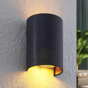 Lindby Lukani vegglampe, avrundet