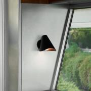 &TRADITION Bonnet SC103 vegglampe, svart, aluminium, G9